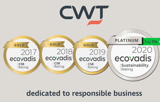 CWT recibe el estatus de Platino como empresa RSC