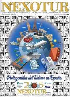 Portada de la Edición Especial 25º aniversario de la Plataforma Digital NEXOTUR.com.