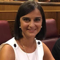 La portavoz adjunta de Turismo del grupo parlamentario socialista, Carmen Cuello.