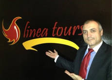El director de Linea Tours, Raúl Mata. 