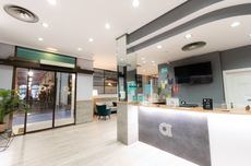 Recepción hotel Alda Centro Zaragoza