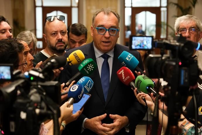 Arturo Bernal, consejero de Turismo y Andalucía Exterior.
