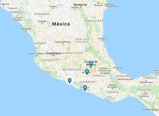Ruta por México.