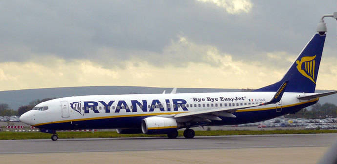 Ryanair gana 1.088 millones de euros en el primer semestre