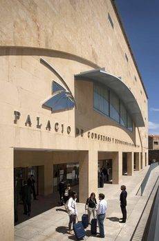 El Palacio de Congresos de Castilla y León, en Salamanca.