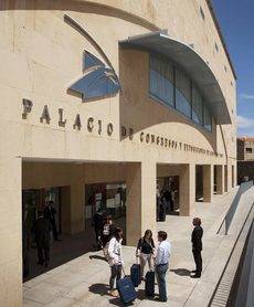 El Palacio de Congresos de Castilla y León, en Salamanca.