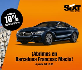 Sixt abrirá una nueva oficina en el centro de Barcelona