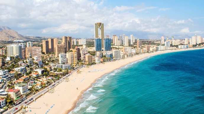 Costa de Benidorm.