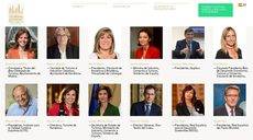 Algunos de los asistentes a la reunión.
