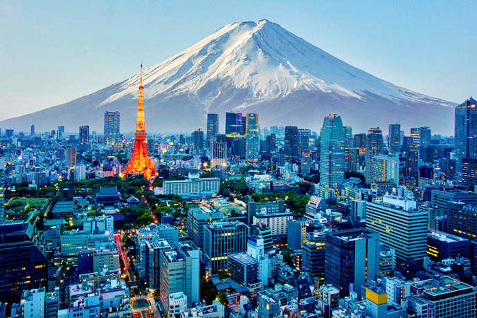 Panorámica de Tokio.