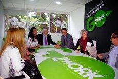 El nuevo espacio 'coworking' de Torremolinos.