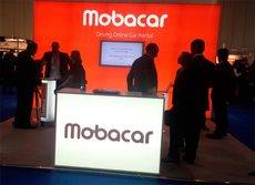 La presencia de Mobacar en la una feria internacional de turismo.