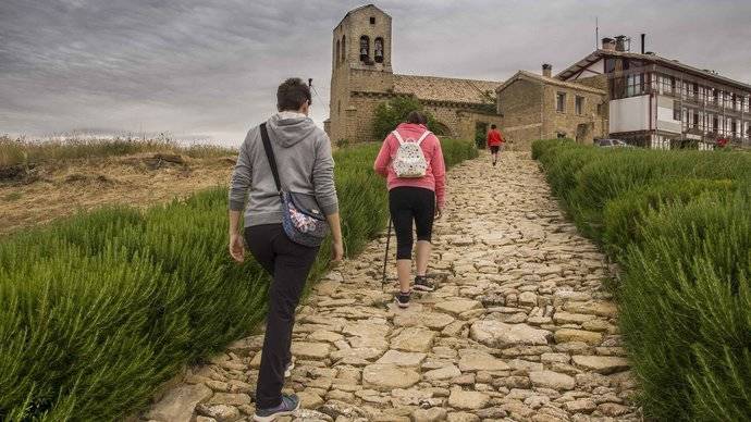 Ecoturistas de viaje.