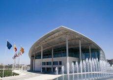 El Palacio de Congresos de Valencia.