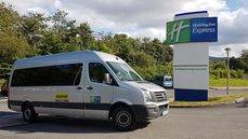 El traslado al aeropuerto es uno de los servicios del Holiday Inn Express Bilbao.