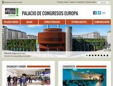 La nueva página web del Palacio de Congresos Europa.