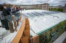 El Palacio Europa enseña sus espacios sostenibles