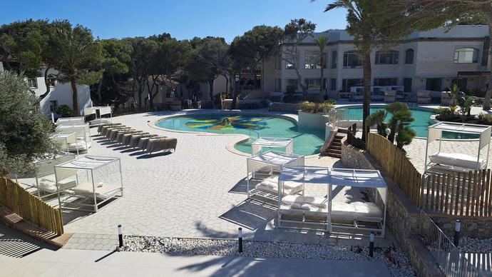 Exterior de uno de sus hoteles.