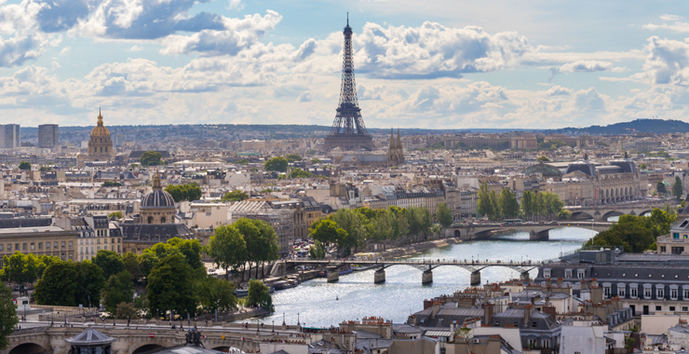 Panorámica de París.