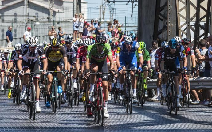 Ciclistas de la competición.