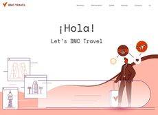 La nueva página 'web' de BMC Travel.