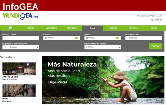 Grupo GEA: Una WEB B2C para tu agencia