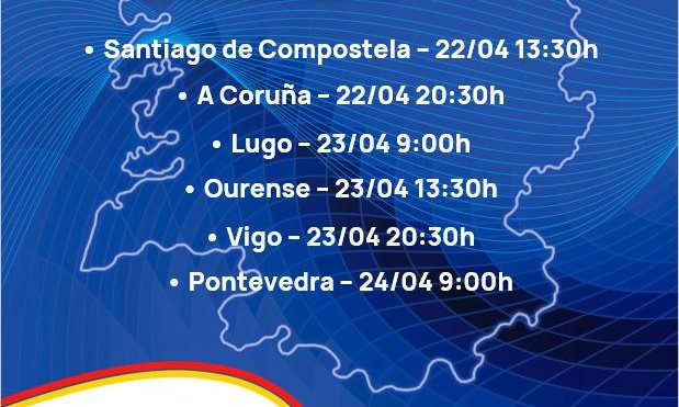 CDV iniciará su primer 'roadshow' el próximo día 22 de abril en Galicia
