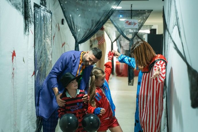 Familias en uno de sus hoteles.